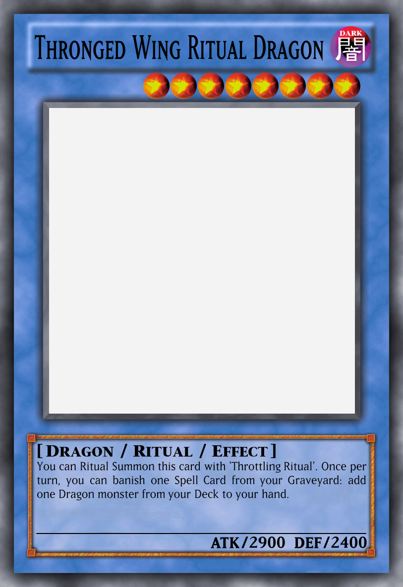 Thronged Wing Ritual Dragon, Yu-Gi-Oh Card Maker Wiki