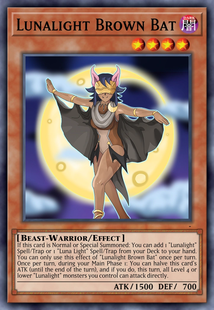 Lunalight Brown Bat | Yu-Gi-Oh Card Maker Wiki | Fandom Lunalight Brown Bat | Yu-Gi-Oh Card Maker Wiki | Fandom