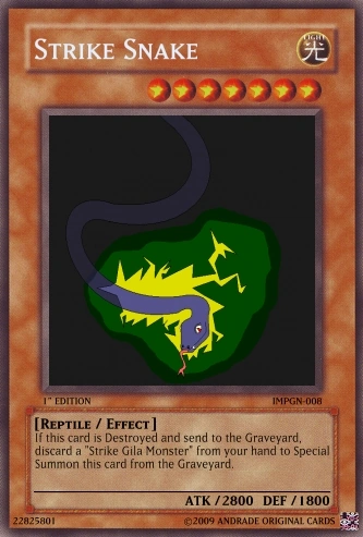Strike Snake | Yu-Gi-Oh Card Maker Wiki | Fandom