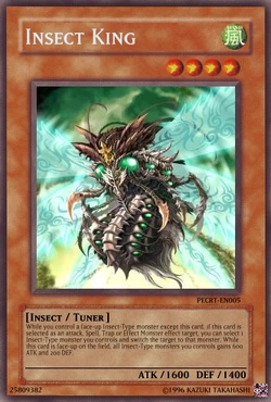 Insect King (Tuner) | Yu-Gi-Oh Card Maker Wiki | Fandom