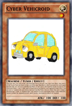 Cyber Vehicroid | Yu-Gi-Oh Card Maker Wiki | Fandom