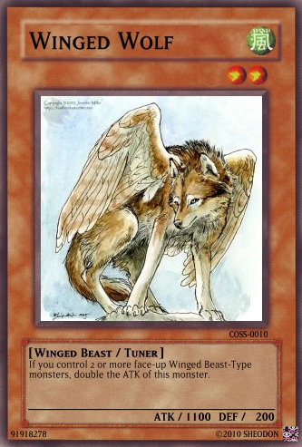 Winged Wolf, Yu-Gi-Oh Card Maker Wiki
