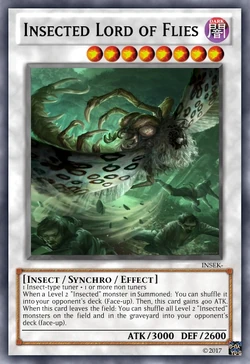 Insected Lord of Flies | Yu-Gi-Oh Card Maker Wiki | Fandom