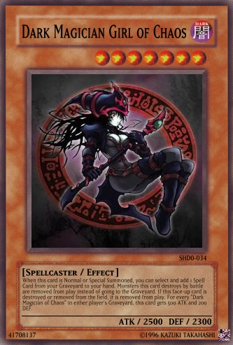 yugioh dark magician girl card