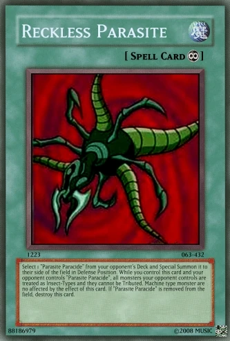 parasite yugioh card Amazon.com: Yu-Gi-Oh! - Parasite Paracide (RP02-EN002) - Retro Pack 2 -  Unlimited Edition main image 1