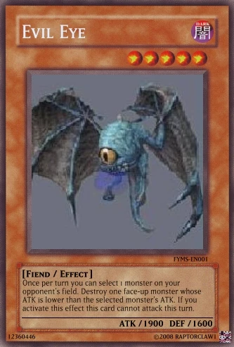 Evil Eye | Yu-Gi-Oh Card Maker Wiki | Fandom Evil Eye | Yu-Gi-Oh Card Maker Wiki | Fandom