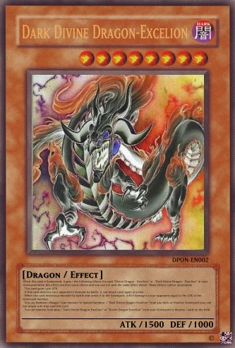 Dark Divine Dragon-Excelion | Yu-Gi-Oh Card Maker Wiki | Fandom