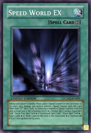 speed world yugioh card Amazon.com: Yu-Gi-Oh! - Speed Warrior (5DS2-EN015) - 5Ds Starter Deck  2009-1st Edition main image 0