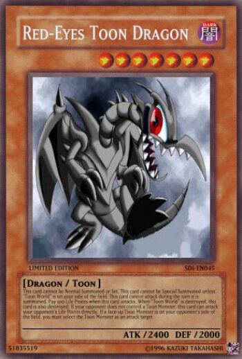 yugioh cards toon god cards