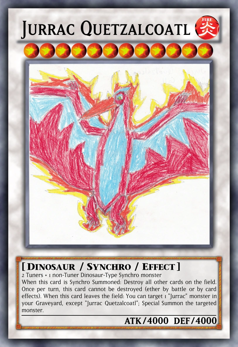 Jurrac Quetzalcoatl | Yu-Gi-Oh Card Maker Wiki | Fandom