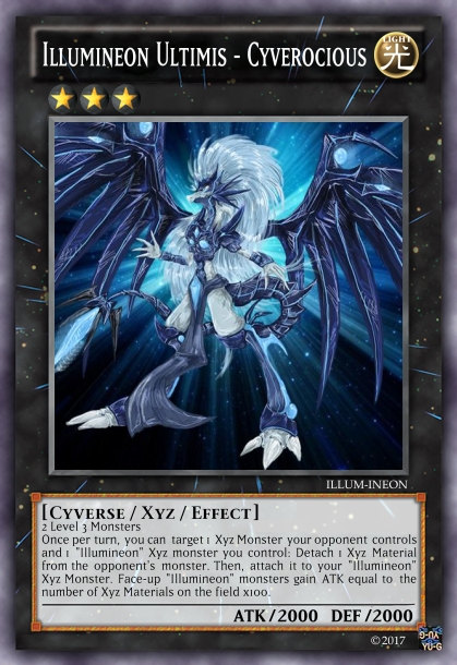 Illumineon Ultimis - Cyberocious | Yu-Gi-Oh Card Maker Wiki