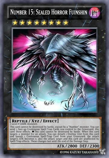 Number 15: Sealed Horror Fuinshin | Yu-Gi-Oh Card Maker Wiki | Fandom Number 15: Sealed Horror Fuinshin | Yu-Gi-Oh Card Maker Wiki | Fandom