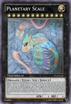 Planetary Scale | Yu-Gi-Oh Card Maker Wiki | Fandom