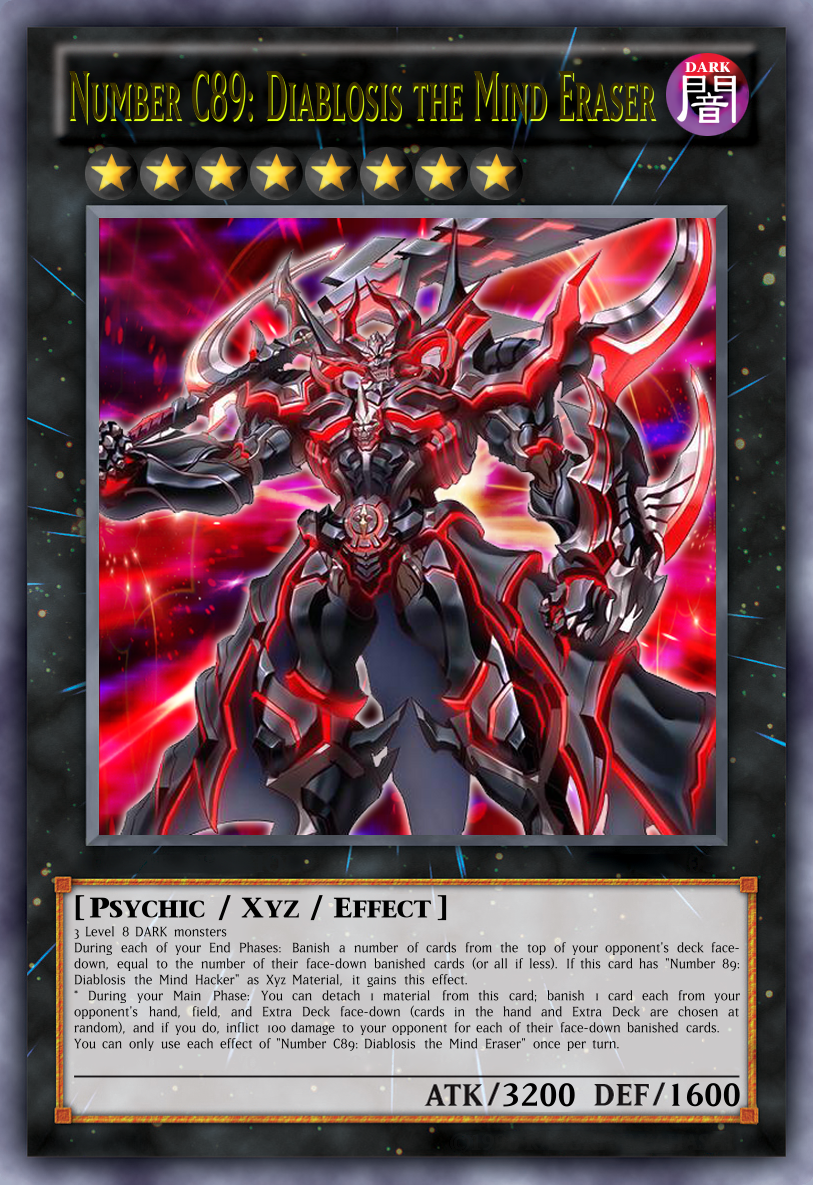 Yu-Gi-Oh! Card of The Day! on X: 1597. Number 89: Diablosis the