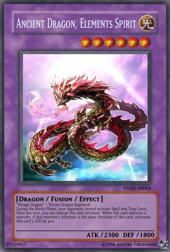 Ancient Dragon, Elements Spirit | Yu-Gi-Oh Card Maker Wiki | Fandom