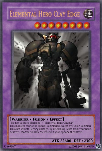 elemental hero clayman card