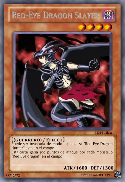 Red-Eyes Dragon Slayer | Yu-Gi-Oh Card Maker Wiki | Fandom