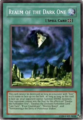 Realm of the Dark One | Yu-Gi-Oh Card Maker Wiki | Fandom Realm of the Dark One | Yu-Gi-Oh Card Maker Wiki | Fandom