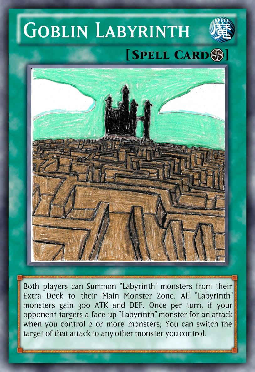 Goblin Labyrinth YuGiOh Card Maker Wiki Fandom