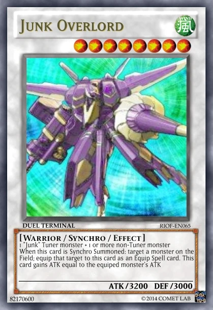 Junk Overlord | Yu-Gi-Oh Card Maker Wiki | Fandom