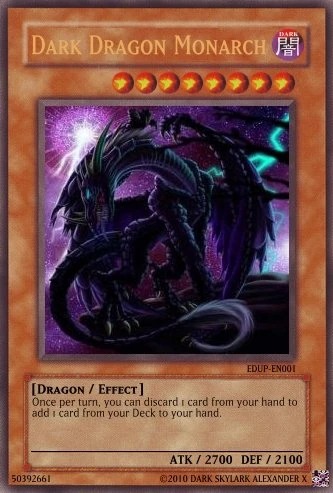Dark Dragon Monarch | Yu-Gi-Oh Card Maker Wiki | Fandom