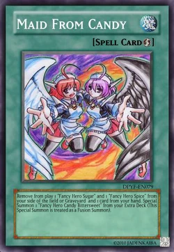 Maid From Candy | Yu-Gi-Oh Card Maker Wiki | Fandom