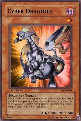 Cyber Dragoon | Yu-Gi-Oh Card Maker Wiki | Fandom