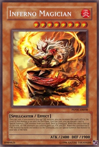 Inferno Magician | Yu-Gi-Oh Card Maker Wiki | Fandom Inferno Magician | Yu-Gi-Oh Card Maker Wiki | Fandom