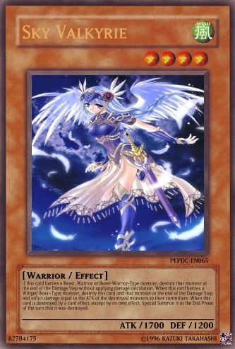 Sky Valkyrie | Yu-Gi-Oh Card Maker Wiki | Fandom
