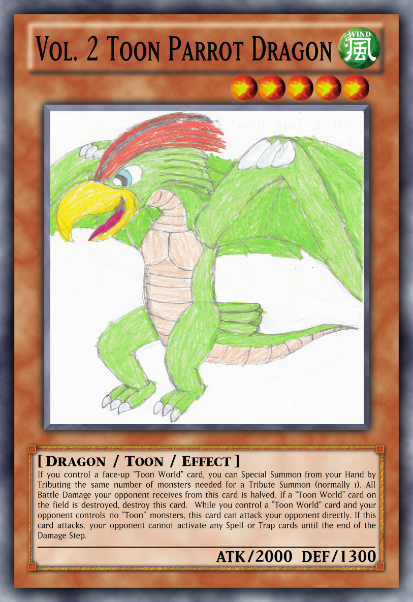 Vol. 2 Toon Mr. Volcano, Yu-Gi-Oh Card Maker Wiki