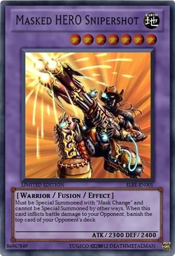 Masked HERO Snipershot | Yu-Gi-Oh Card Maker Wiki | Fandom
