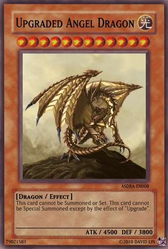 Upgraded Angel Dragon Yu Gi Oh Card Maker Wiki Fandom Latest