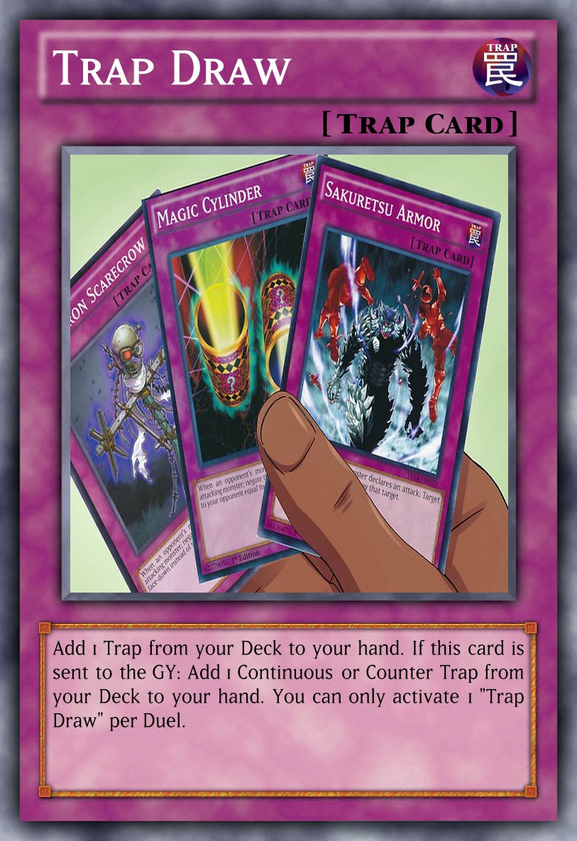 Trap Draw YuGiOh Card Maker Wiki Fandom