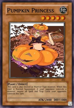 Pumpkin Princess | Yu-Gi-Oh Card Maker Wiki | Fandom