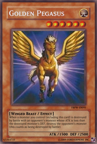 Golden Pegasus | Yu-Gi-Oh Card Maker Wiki | Fandom