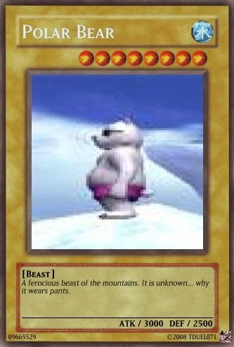Polar Bear | Yu-Gi-Oh Card Maker Wiki | Fandom