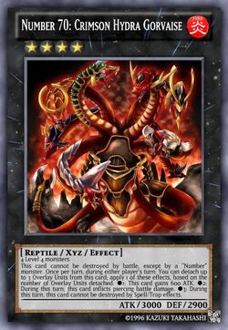 Number 70: Crimson Hydra Gorvaise | Yu-Gi-Oh Card Maker Wiki Number 70: Crimson Hydra Gorvaise | Yu-Gi-Oh Card Maker Wiki