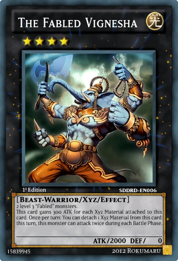 The Fabled Vigesha Yu Gi Oh Card Maker Wiki Fandom