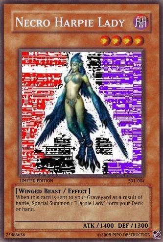 Necro Harpie Lady | Yu-Gi-Oh Card Maker Wiki | Fandom Necro Harpie Lady | Yu-Gi-Oh Card Maker Wiki | Fandom