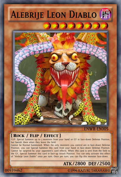 Alebrije Leon Diablo | Yu-Gi-Oh Card Maker Wiki | Fandom