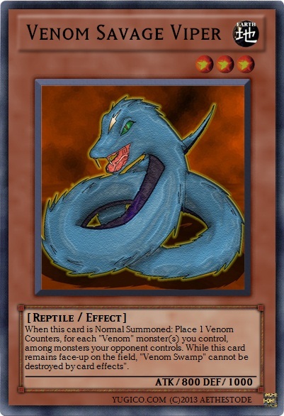 Venom Savage Viper | Yu-Gi-Oh Card Maker Wiki | Fandom Venom Savage Viper | Yu-Gi-Oh Card Maker Wiki | Fandom