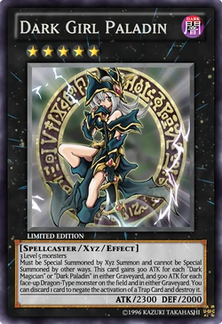 Dark Girl Paladin | Yu-Gi-Oh Card Maker Wiki | Fandom