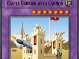 Castle Barrier with Cannon