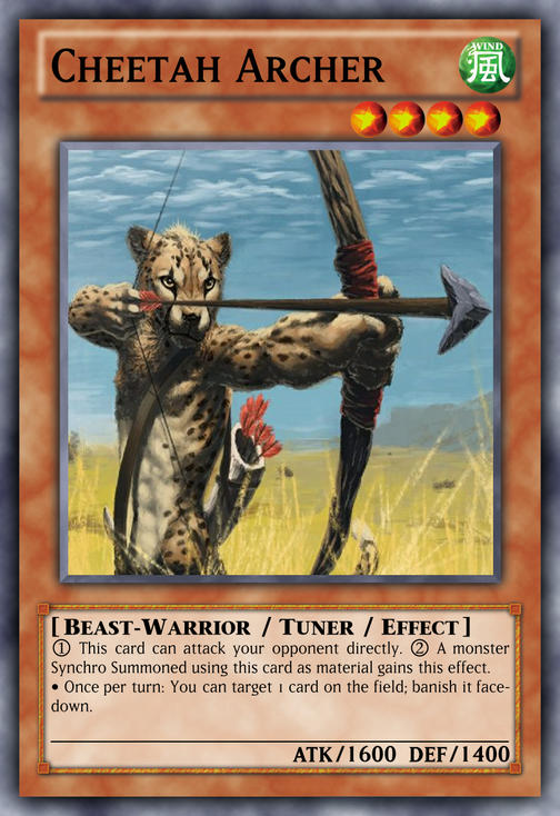 Cheetah Archer | Sakura CC Wiki | Fandom