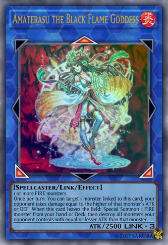 Amaterasu the Black Flame Goddess | Sakura CC Wiki | Fandom