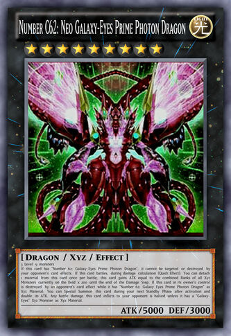 Number C62: Neo Galaxy-Eyes Prime Photon Dragon (Sakura Number C62: Neo Galaxy-Eyes Prime Photon Dragon (Sakura
