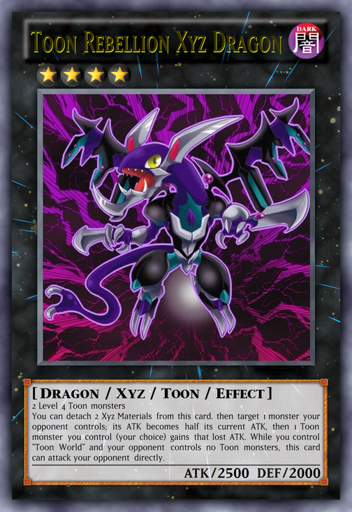 Toon Rebellion Xyz Dragon | Sakura CC Wiki | Fandom Toon Rebellion Xyz Dragon | Sakura CC Wiki | Fandom
