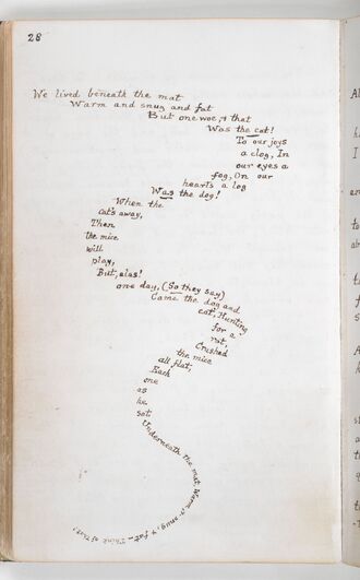 Alice's Adventures Under Ground - Lewis Carroll - British Library Add MS 46700 f15v