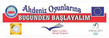 Akdeniz oyunları afişş