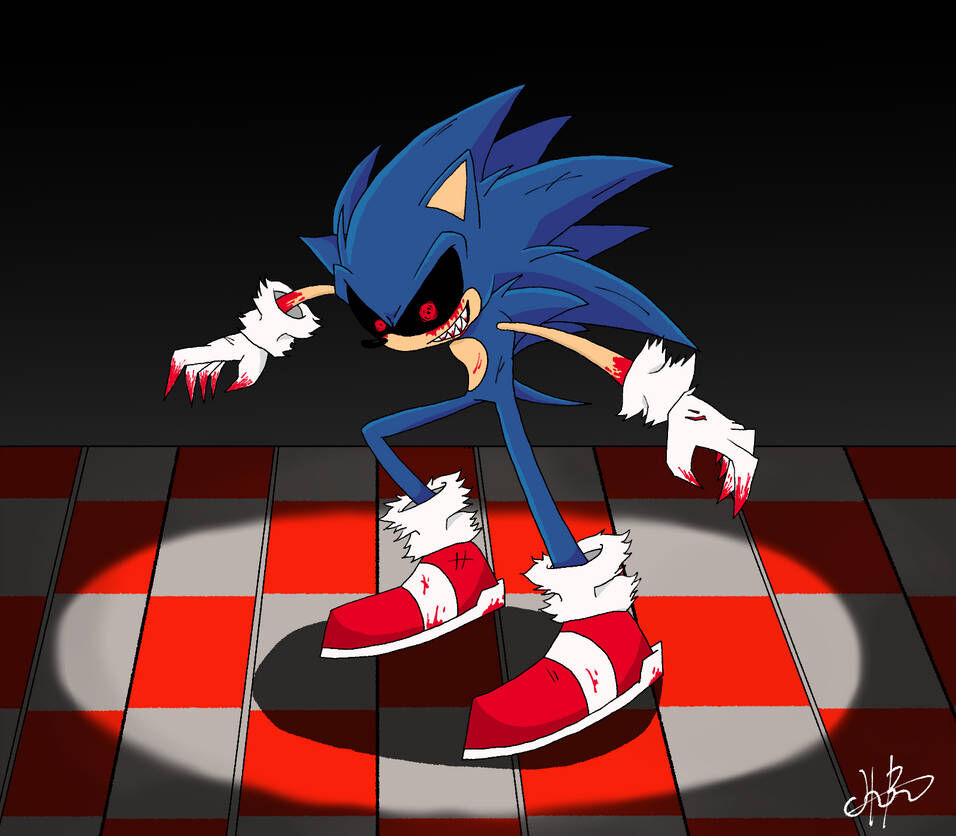 SONIC.EXE ROUND 2 - Physics Game by shadowbonnie7